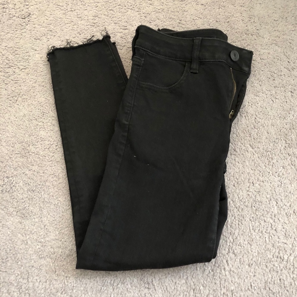 American Eagle Black Jeans - Size 4 REGULAR
